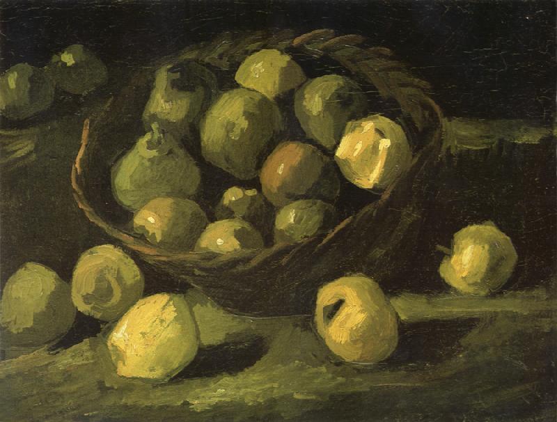 Vincent Van Gogh Still life with Basket of Apples (nn04) China oil painting art